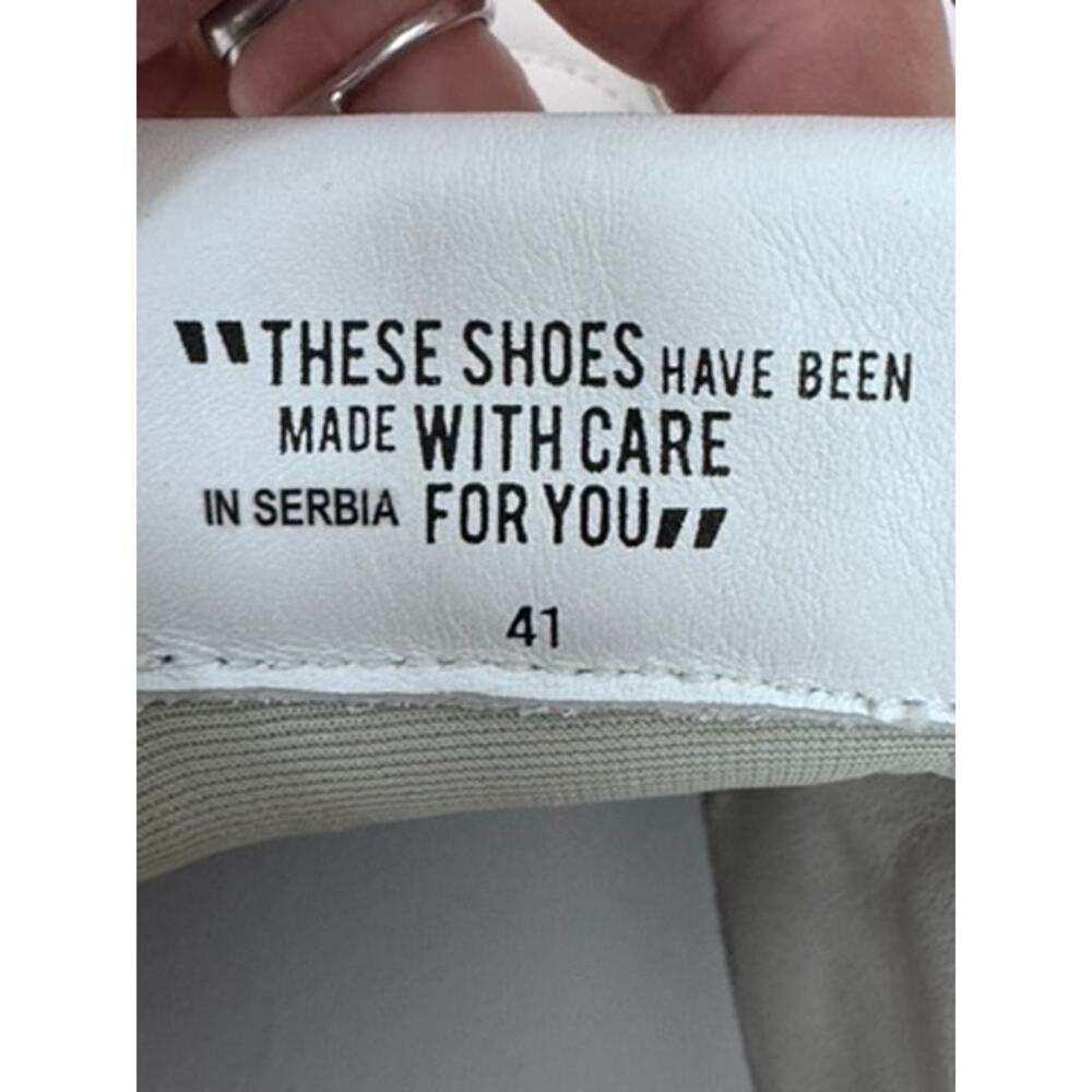 NWT!! "VOILE BLANCHE" Maran Pump Platform MS 310.00 SZ 10 Designer Luxury - Picture 4 of 12